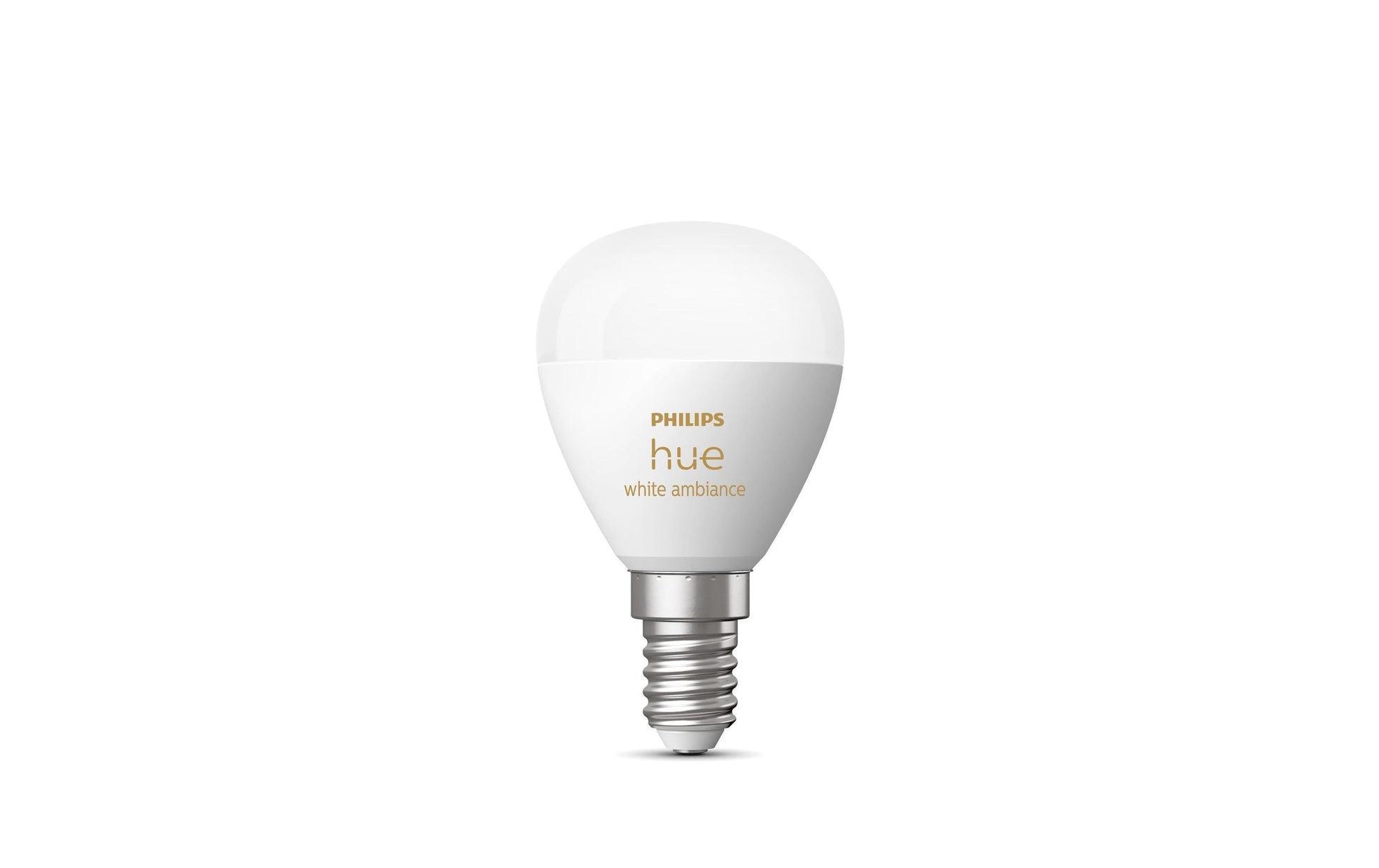 Philips by Signify Philips Hue Smart-Leuchtmittel E14 White Ambiance – 470 lm, 2200–6500 K/mehrfarbig, App-Steuerung, dimmbar