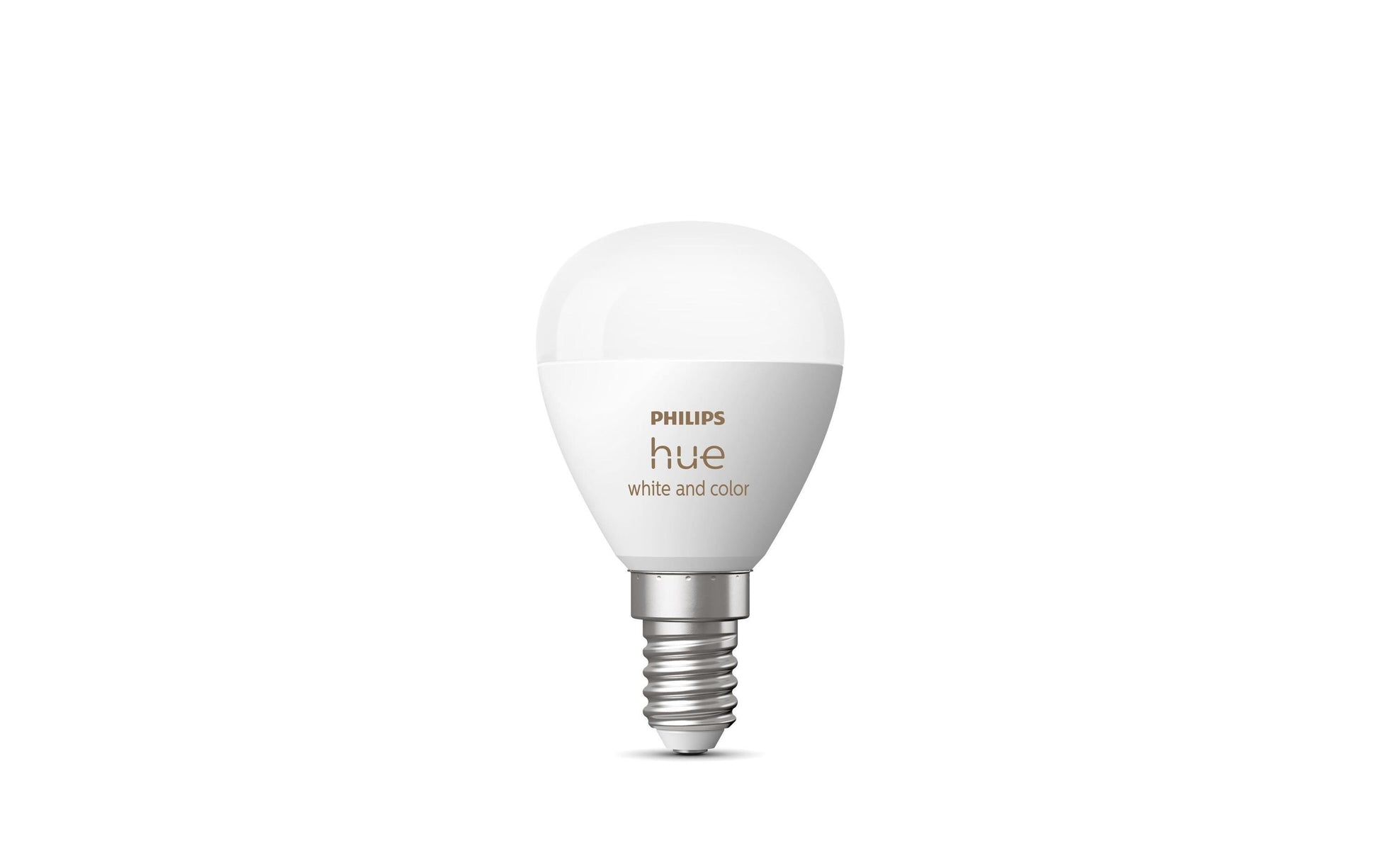 Philips by Signify Philips Hue Smart-Leuchtmittel E14 – RGBW, 2000–6500 K, 470 lm, 5,1 W, Bluetooth/Zigbee – für Hue Bridge