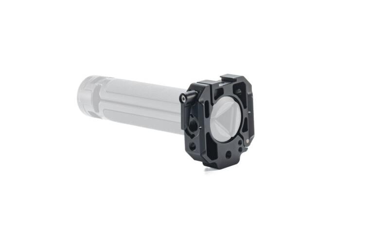 Tilta TGA-TMC Montageklemme – Aluminium, 66 × 21 × 65 mm – für DJI RS2, RSC2, RS3 und andere – Schwarz