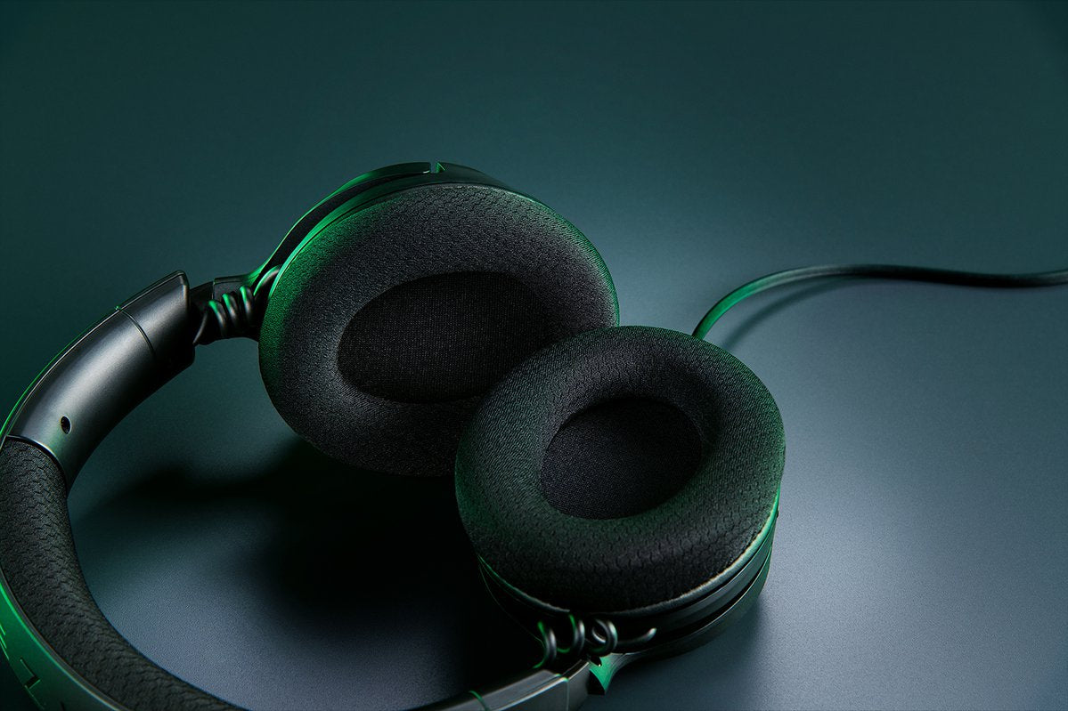 Razer Kraken V4 X Gaming-Headset – On-Ear, Stereo, Kabelgebunden, USB-C/USB-A, für PC, PS4, Schwarz