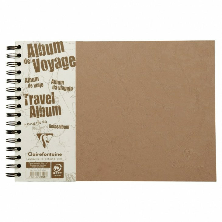 Clairefontaine Notizbuch, A4, 80 Seiten – braun