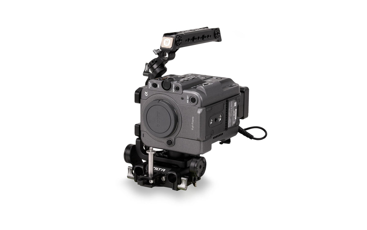 Tilta ES-T20-C-V Vertikal-Halterung – für Sony FX6 – Aluminium, Schwarz – 482,6 × 368,3 × 190,5 mm