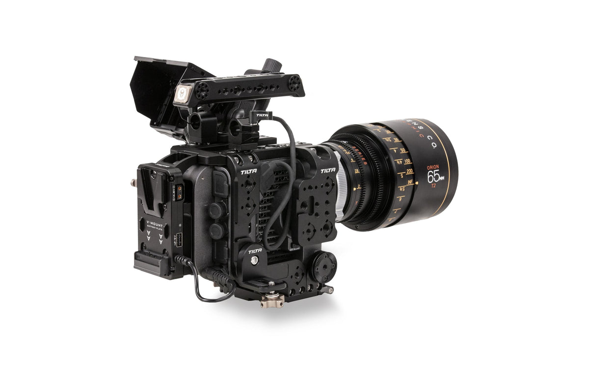 Tilta ES-T20-C-V Vertikal-Halterung – für Sony FX6 – Aluminium, Schwarz – 482,6 × 368,3 × 190,5 mm