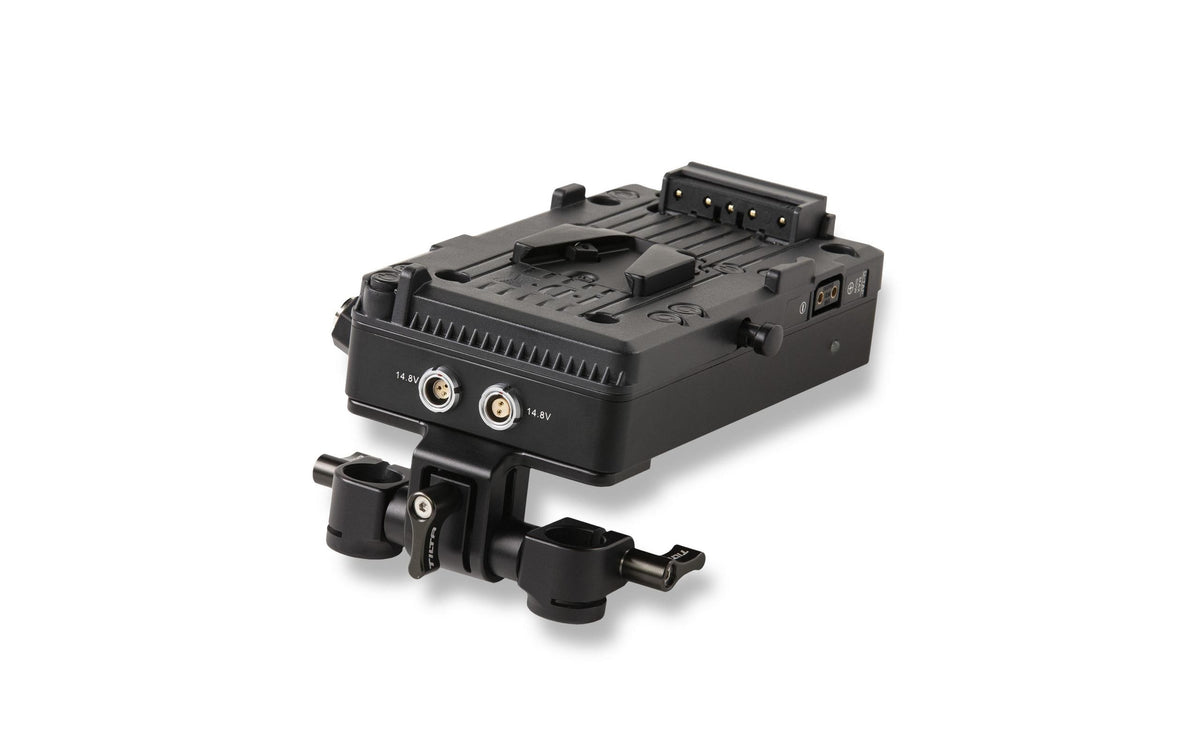 Tilta UBP-V Batterie-Platte – für V-Mount Akkus – 200 × 112,5 × 150 mm, Schwarz, 500 g