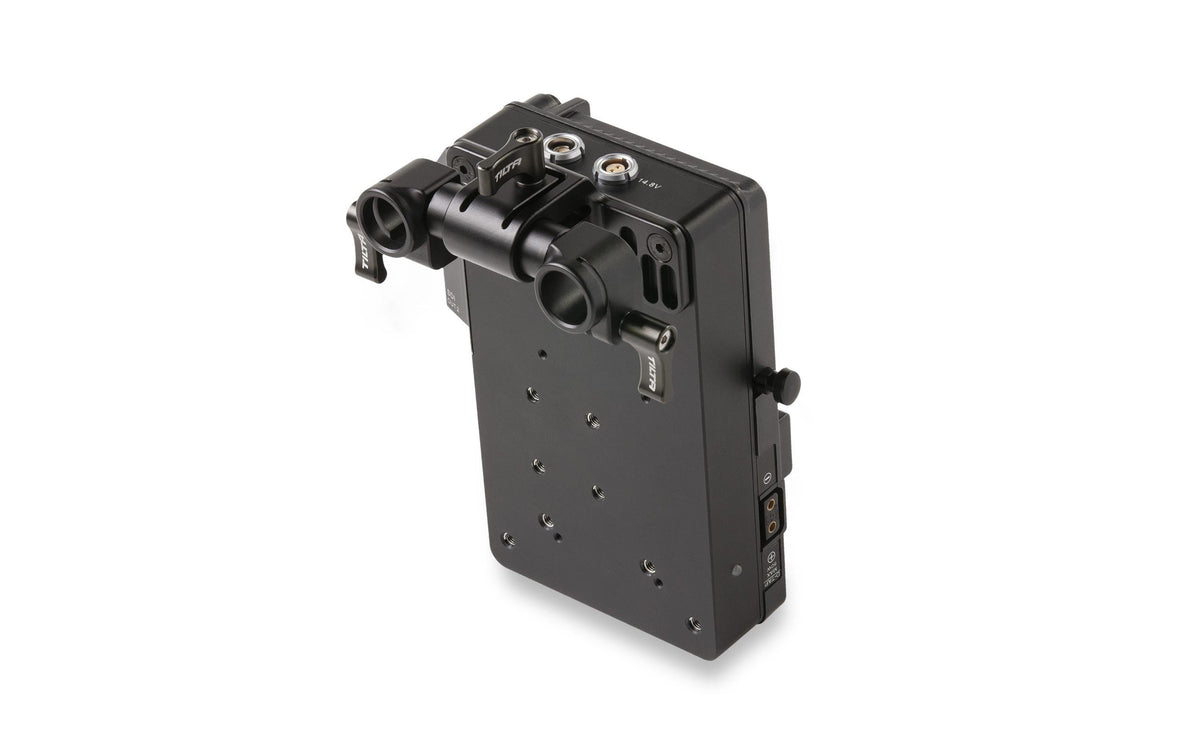 Tilta UBP-V Batterie-Platte – für V-Mount Akkus – 200 × 112,5 × 150 mm, Schwarz, 500 g