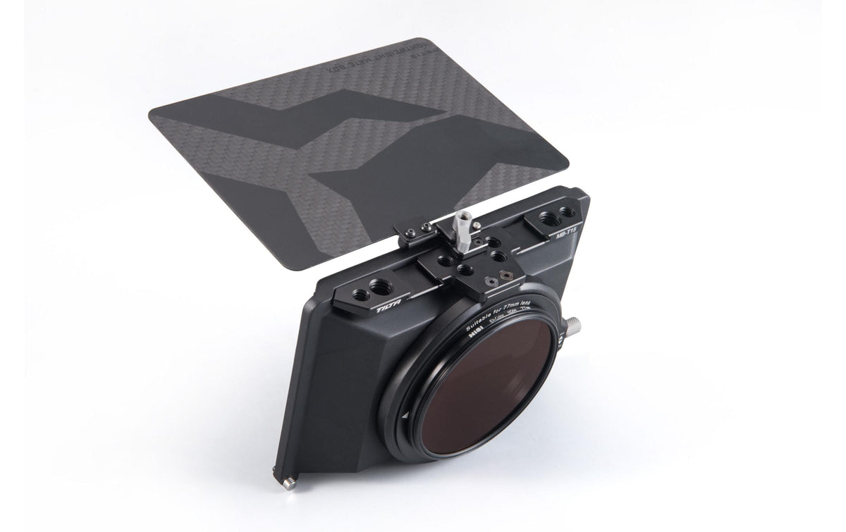 Tilta MB-T15 Matte-Box – 87 mm Filter, Adapter 67/72/77/82 mm – Schwarz