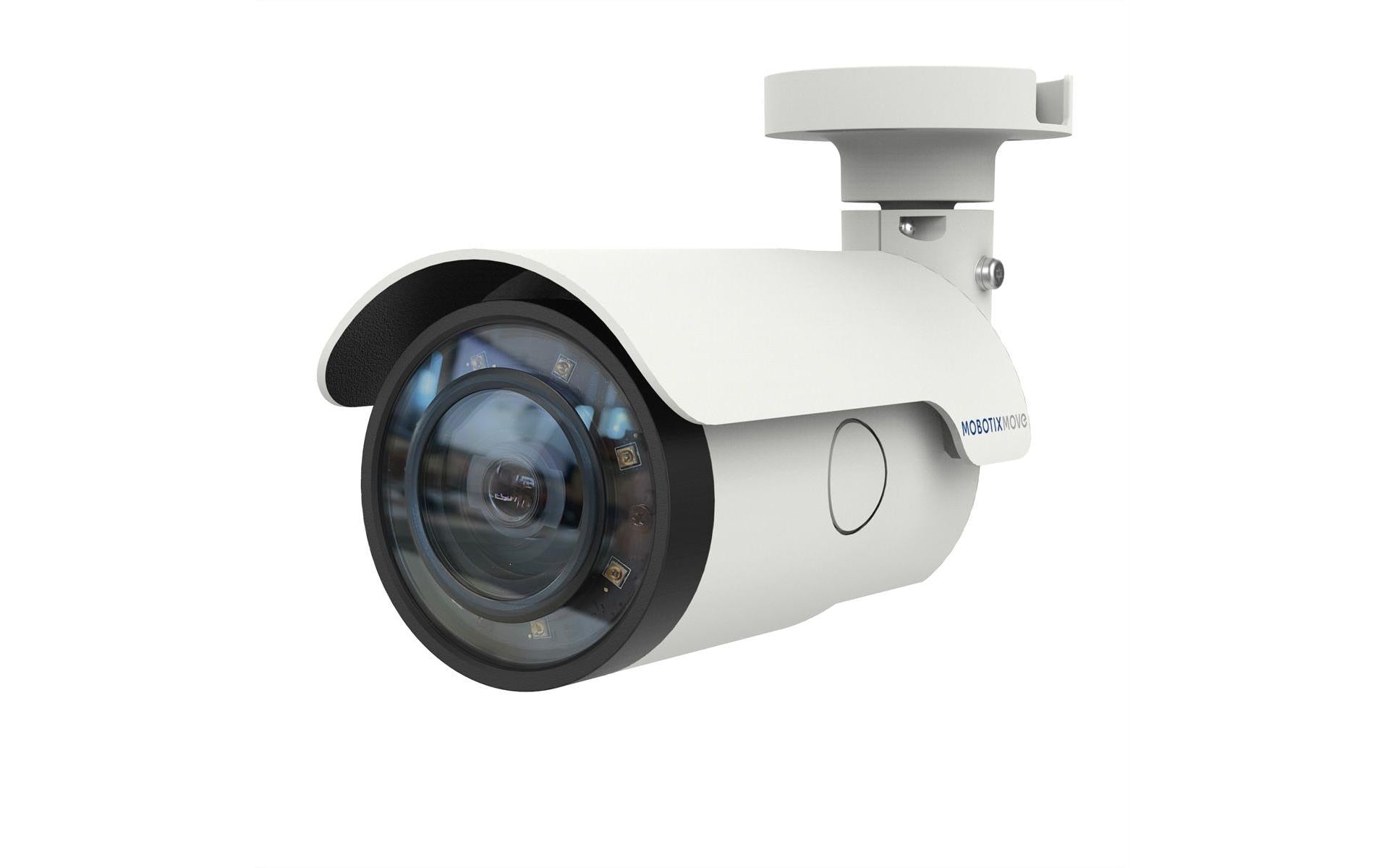 MOBOTIX Netzwerkkamera – Mx-VB1A-2-IR-D-ALPR, Bullet, Weiss