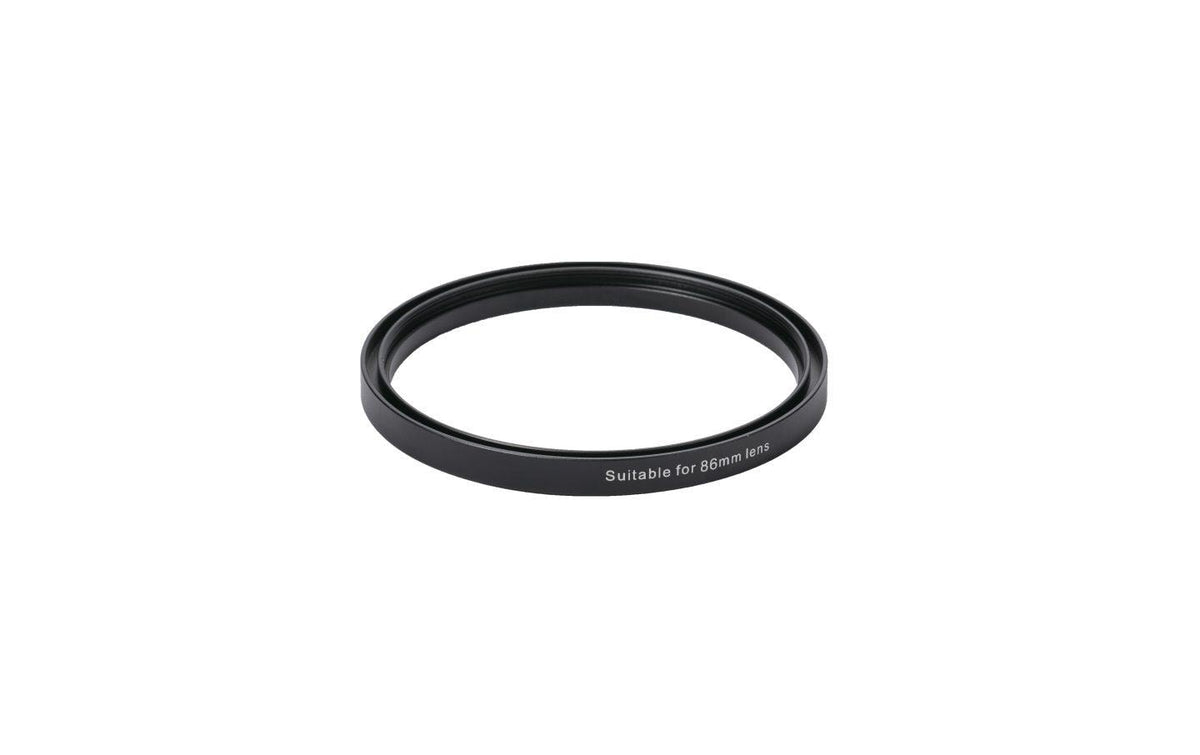 Tilta MB-T16-86 Adapterring – 86 mm, Aluminium – für Tilta Mirage – Schwarz