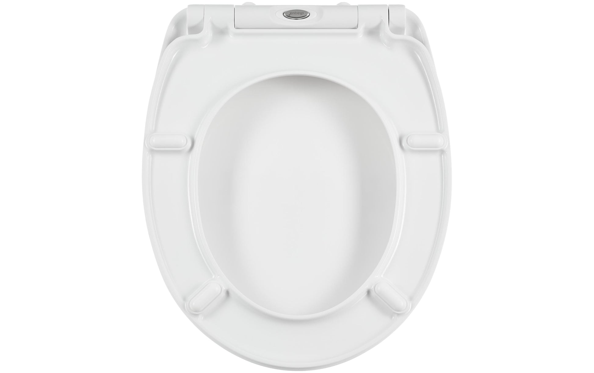 Diaqua WC-Sitz – Duroplast, weiss, 36,5 × 45 cm