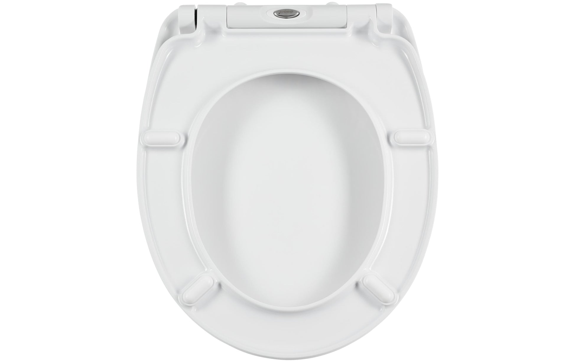 Diaqua Monkey – WC-Sitz – Duroplast, Schwarz/Weiss, mit Absenkautomatik, 46,5 × 36,5 cm