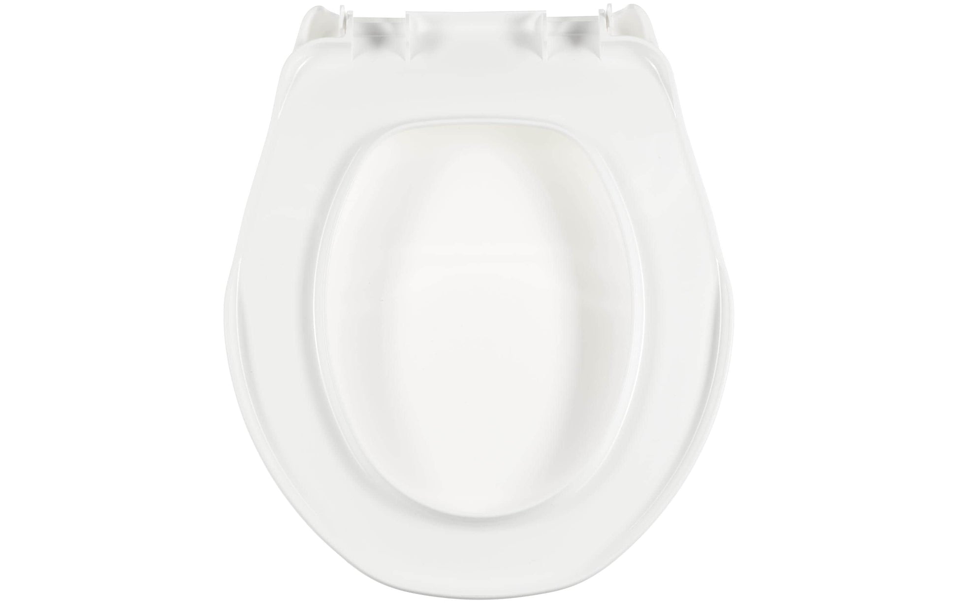 Diaqua Toilettensitz – Polypropylen, Weiss, mit Deckel, 38,5 × 46 cm