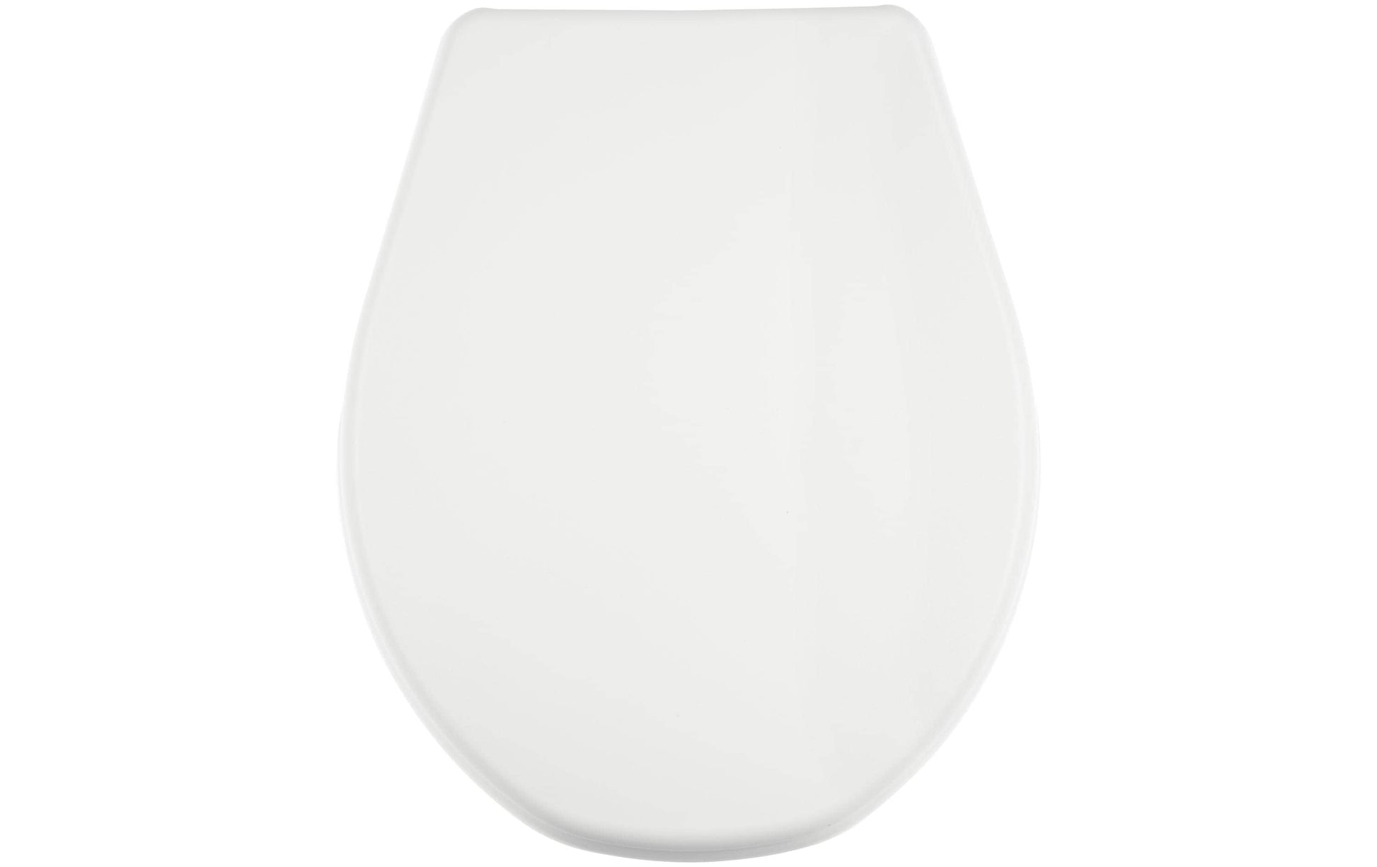 Diaqua Toilettensitz – Polypropylen, Weiss, mit Deckel, 38,5 × 46 cm