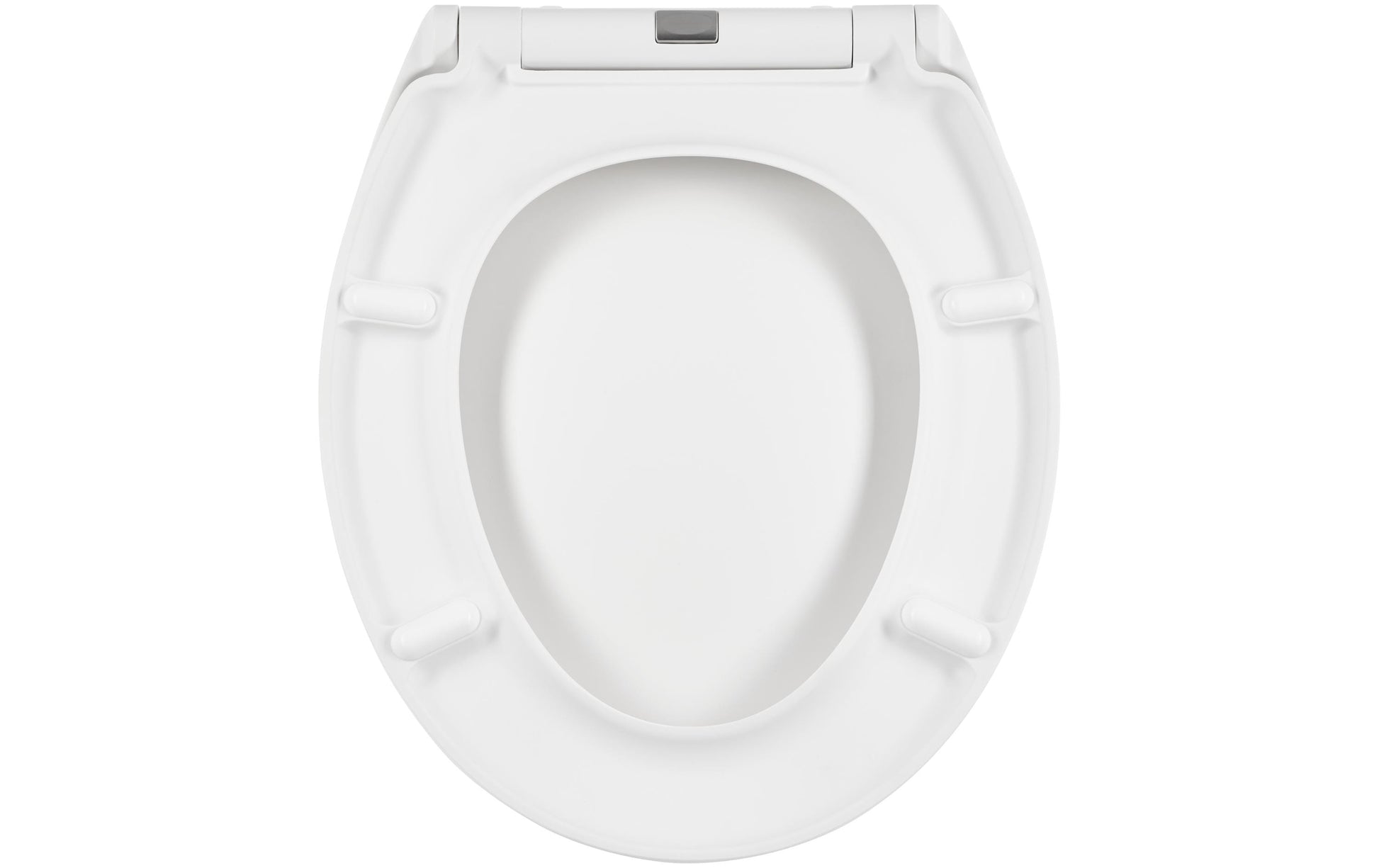 Diaqua Race – Toilettensitz – Duroplast, weiss matt, mit Absenkautomatik, 37,1 × 45,3 cm