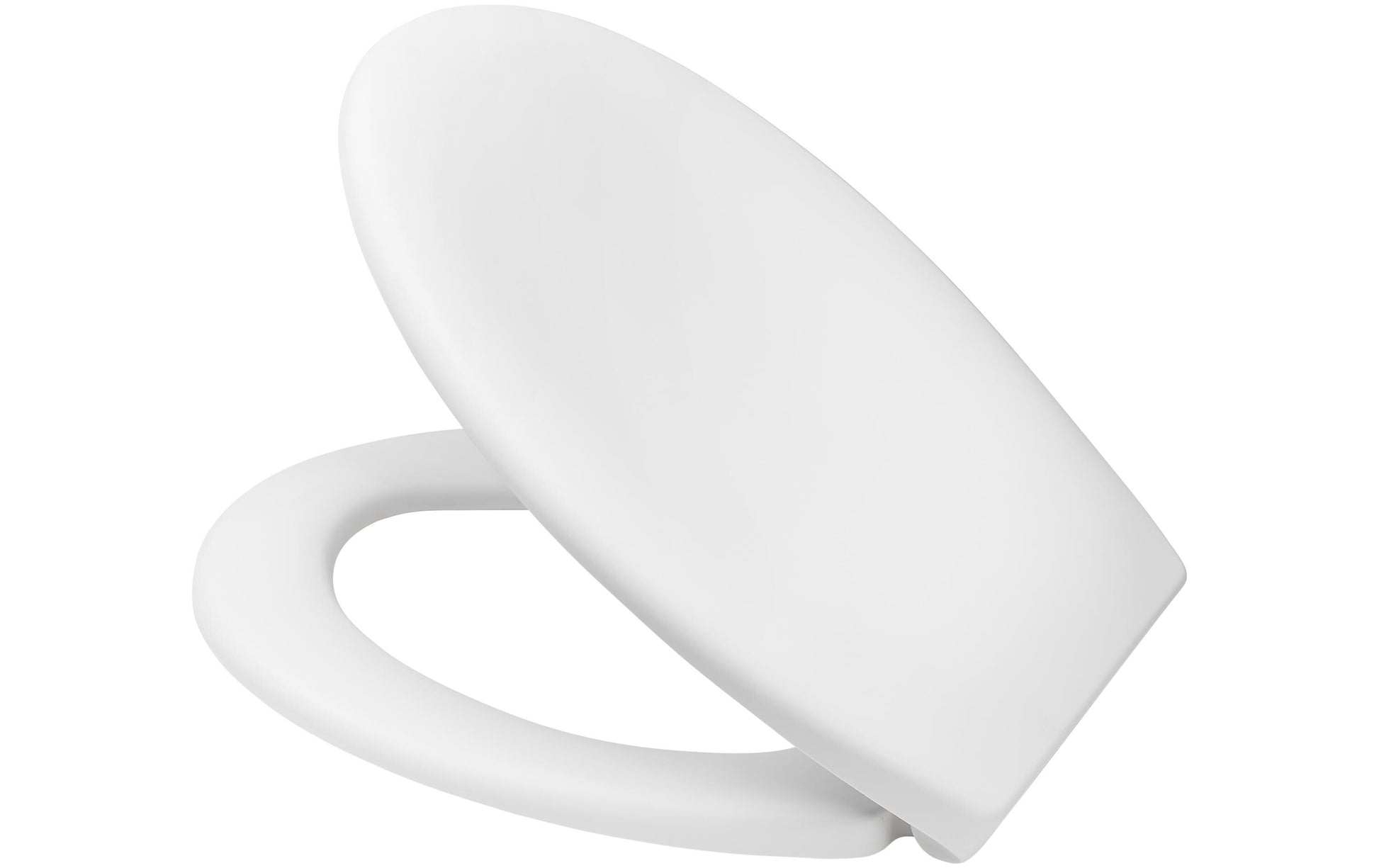 Diaqua Race – Toilettensitz – Duroplast, weiss matt, mit Absenkautomatik, 37,1 × 45,3 cm