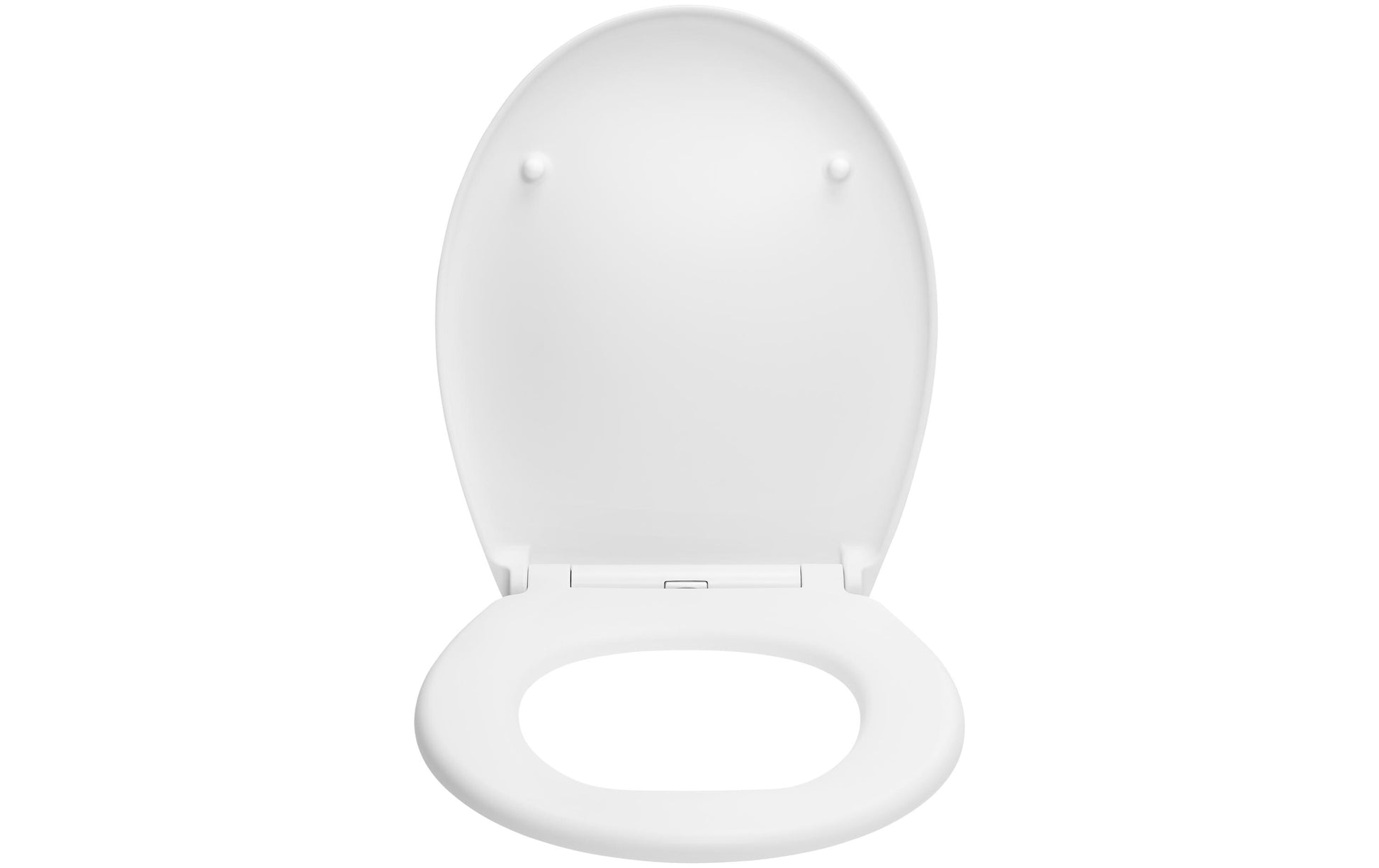 Diaqua Race – Toilettensitz – Duroplast, weiss matt, mit Absenkautomatik, 37,1 × 45,3 cm