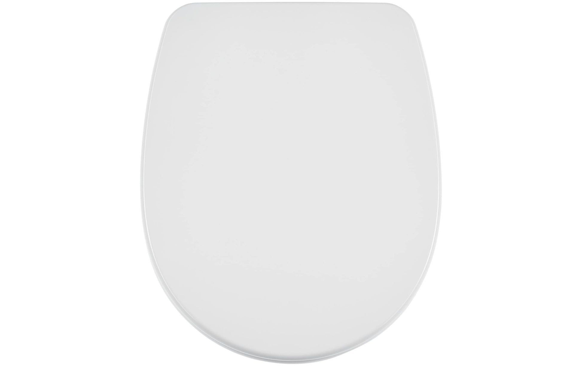 Diaqua WC-Sitz – Kunststoff, weiss, rund, 36 × 44,5 cm