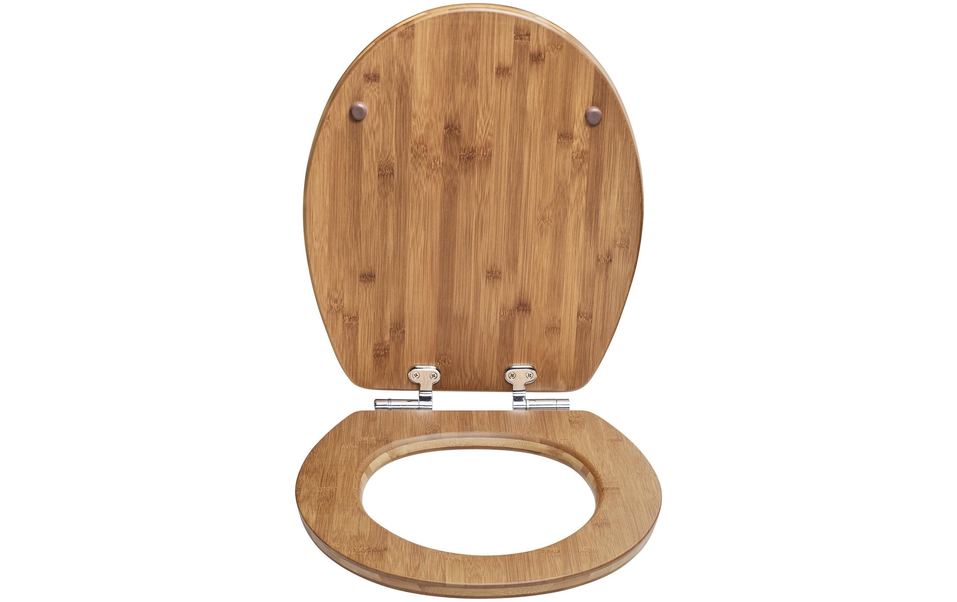 Diaqua Lyon – WC-Sitz – MDF, braun, mit Deckel, 37,8 × 47 cm