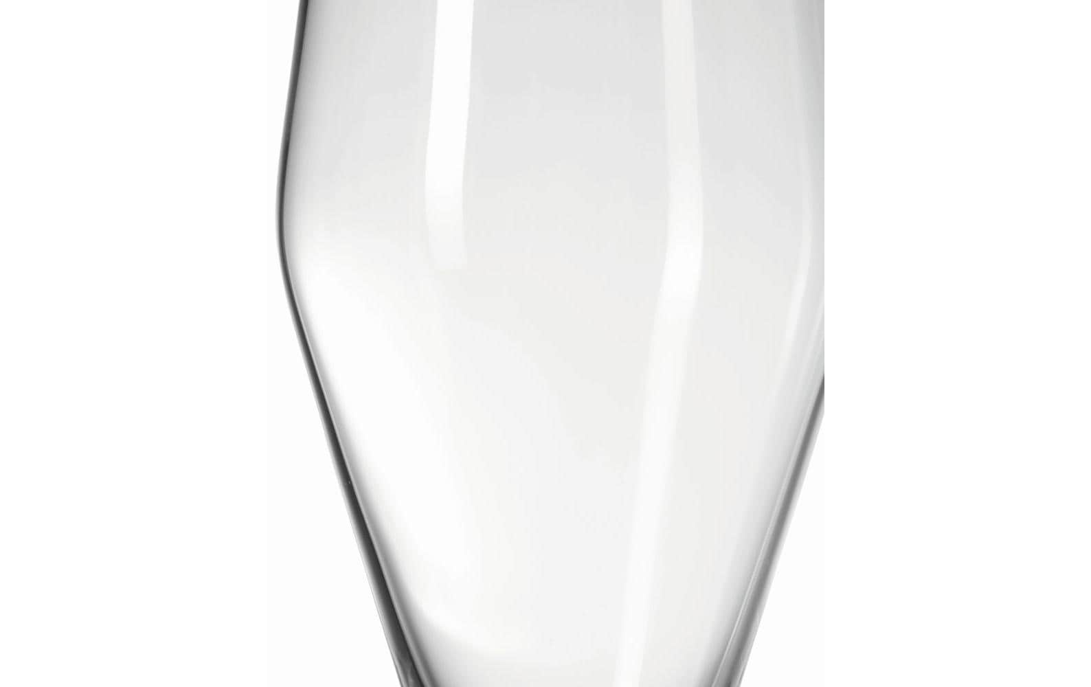 LEONARDO TWENTY4 Champagnerflöte – 0,22 l, Kristallglas, transparent, spülmaschinenfest, 6 Stück