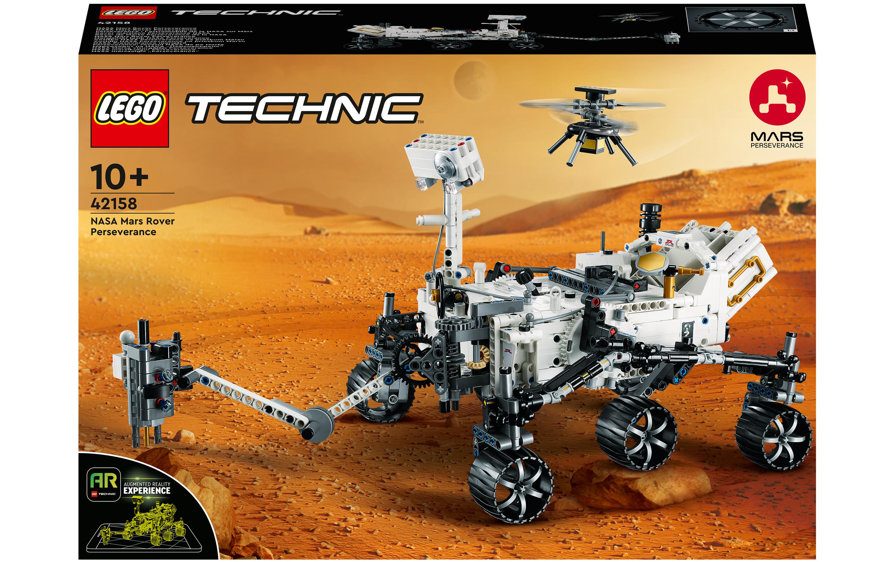 LEGO Technic NASA Mars Rover Perseverance 3D Puzzle – 1132 Teile – 23 × 23 × 32 cm – ab 10 J.