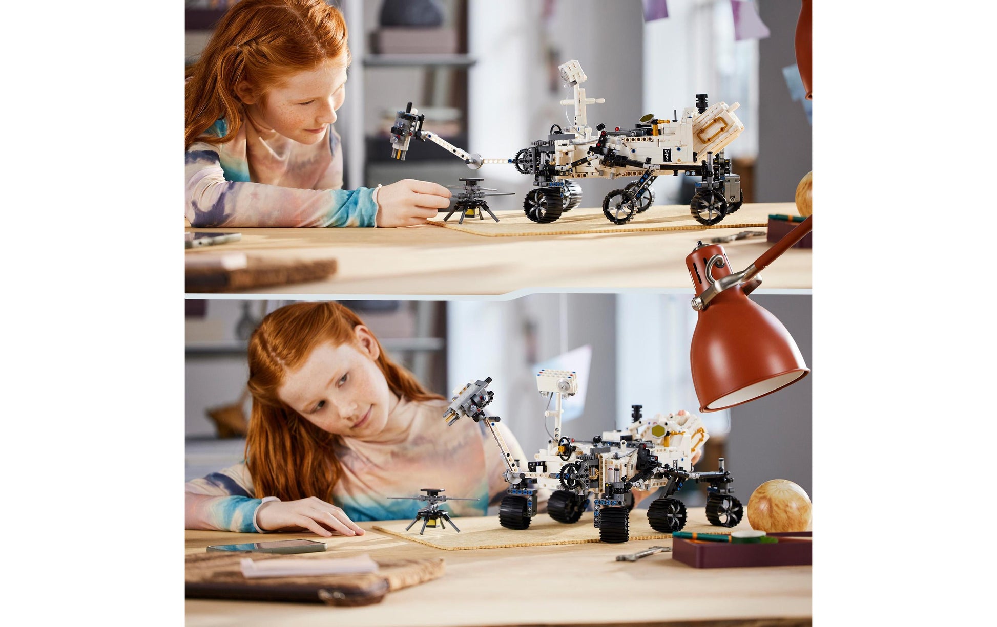 LEGO Technic NASA Mars Rover Perseverance 3D Puzzle – 1132 Teile – 23 × 23 × 32 cm – ab 10 J.