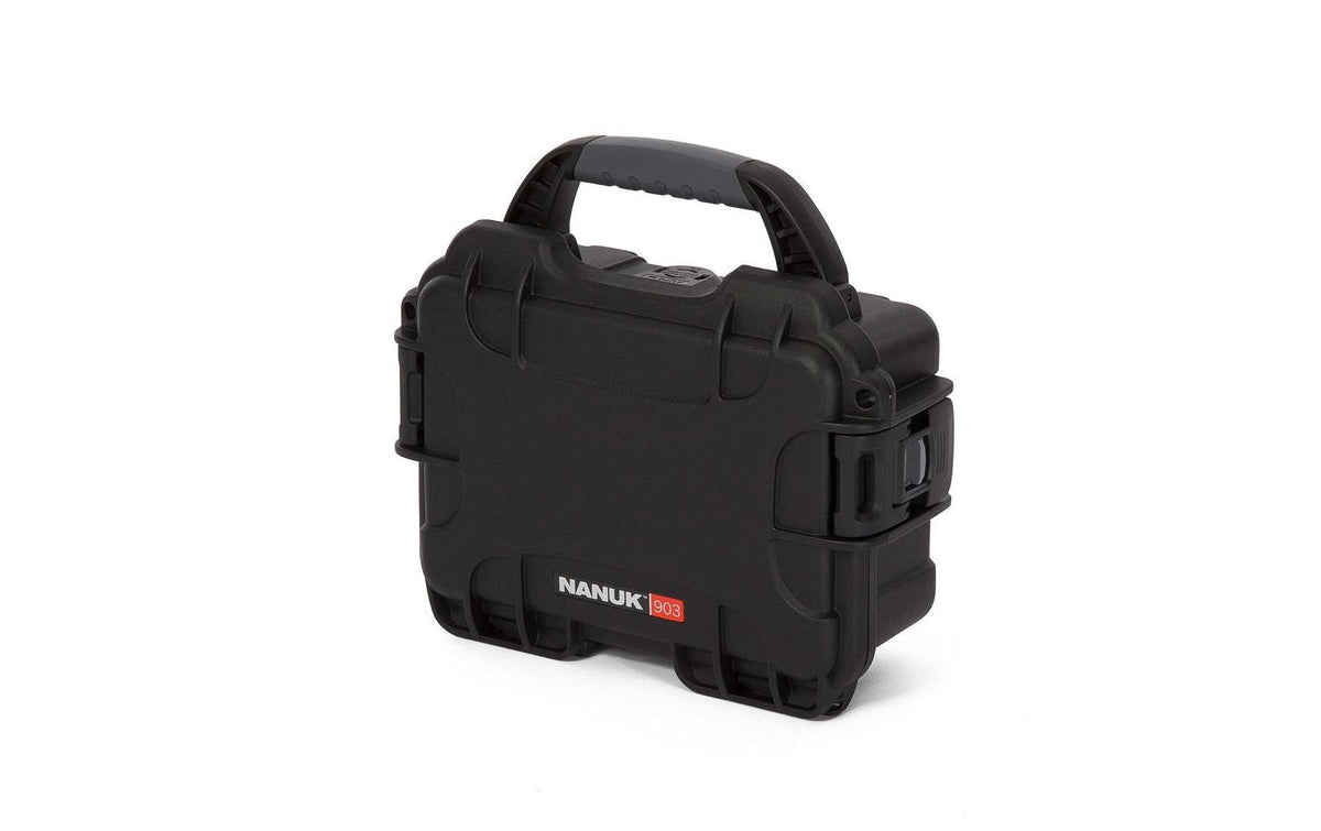 Nanuk Aufbewahrungsbox 903, 173 × 231 × 97 mm, Kunststoff, Schwarz, Schaumstoff-Einsatz