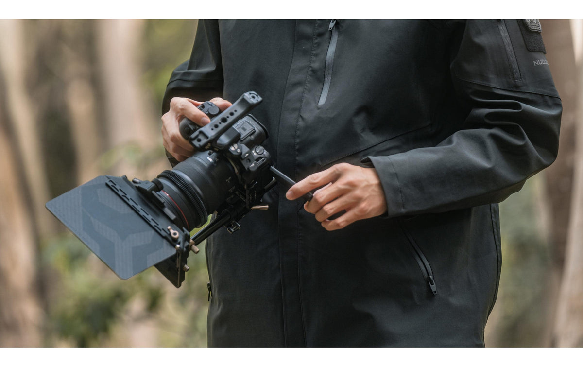 Tilta TA-T45-FCC-TG Kamera-Cage – Aluminium/Edelstahl, 156 × 62 × 123 mm – für Canon R6 Mark II – Grau