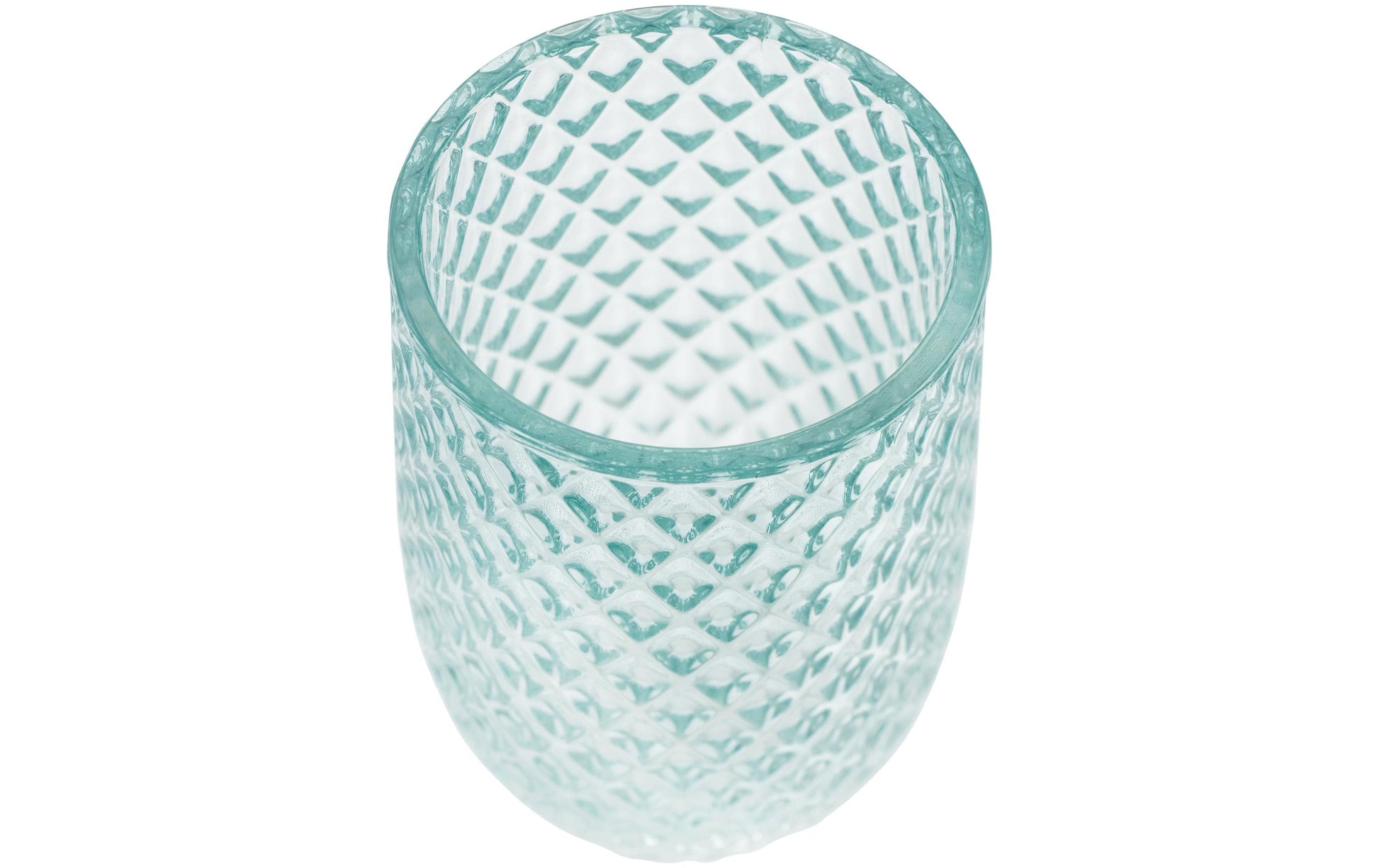 Diaqua Zahnbürstenhalter (freistehend) – 8×8×13 cm, Glas, Mint