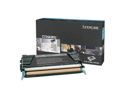 Lexmark Toner – Schwarz, 8000 Seiten – für C734/C736/X738