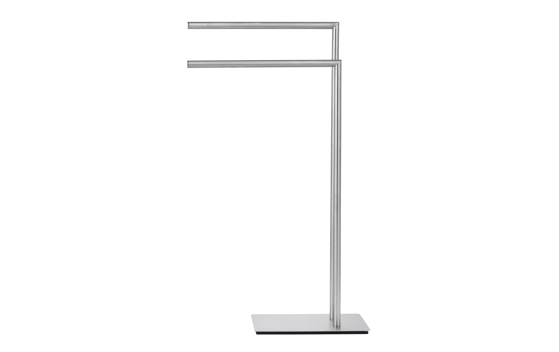 Wenko Handtuchständer Recco – 2 Arme, 48×20×80,5 cm, Edelstahl, Silber