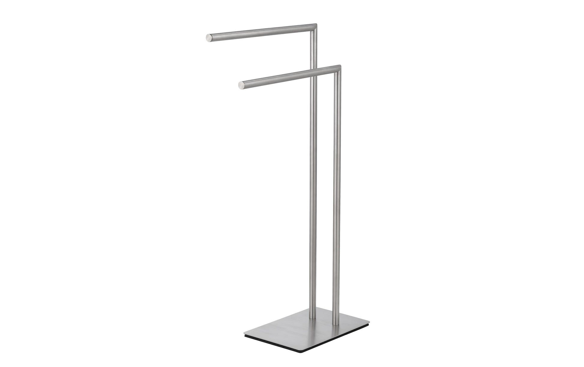 Wenko Handtuchständer Recco – 2 Arme, 48×20×80,5 cm, Edelstahl, Silber