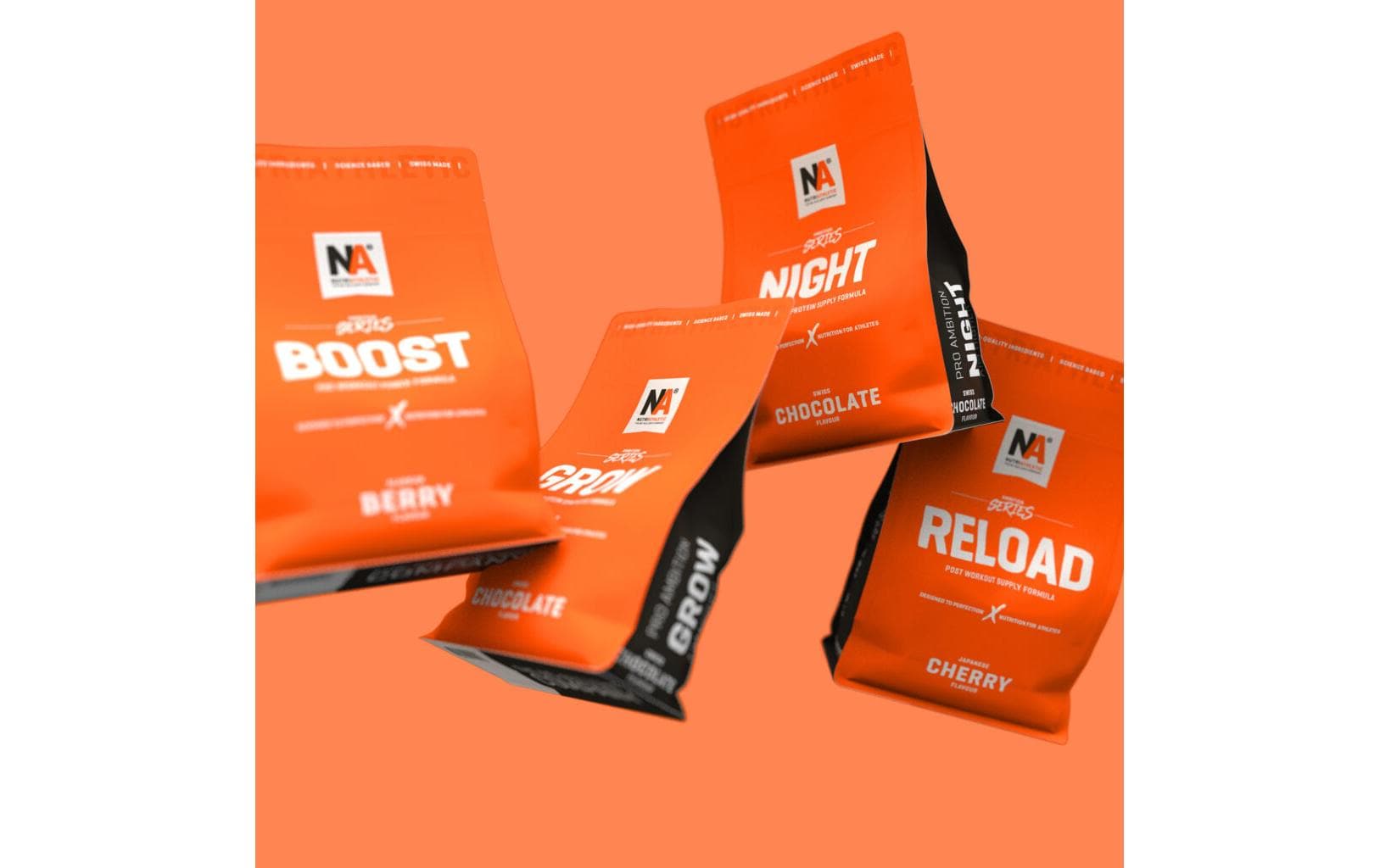 NutriAthletic Whey Protein Reload Kirsche – glutenfrei – 800 g