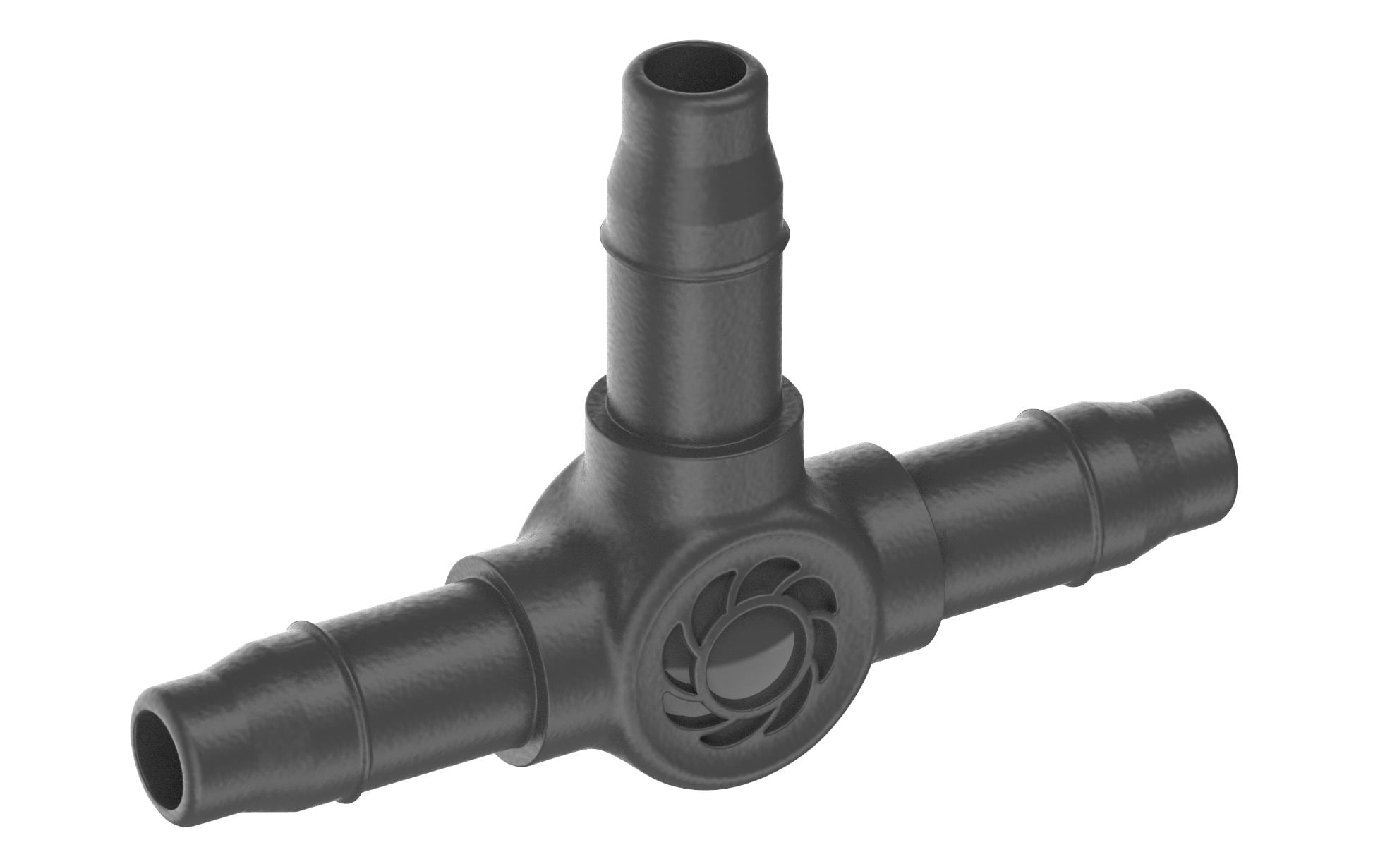 Gardena T-Stück – Ø 4,6 × 36 mm, Kunststoff, Grau, 10 Stk., für Micro-Drip-System