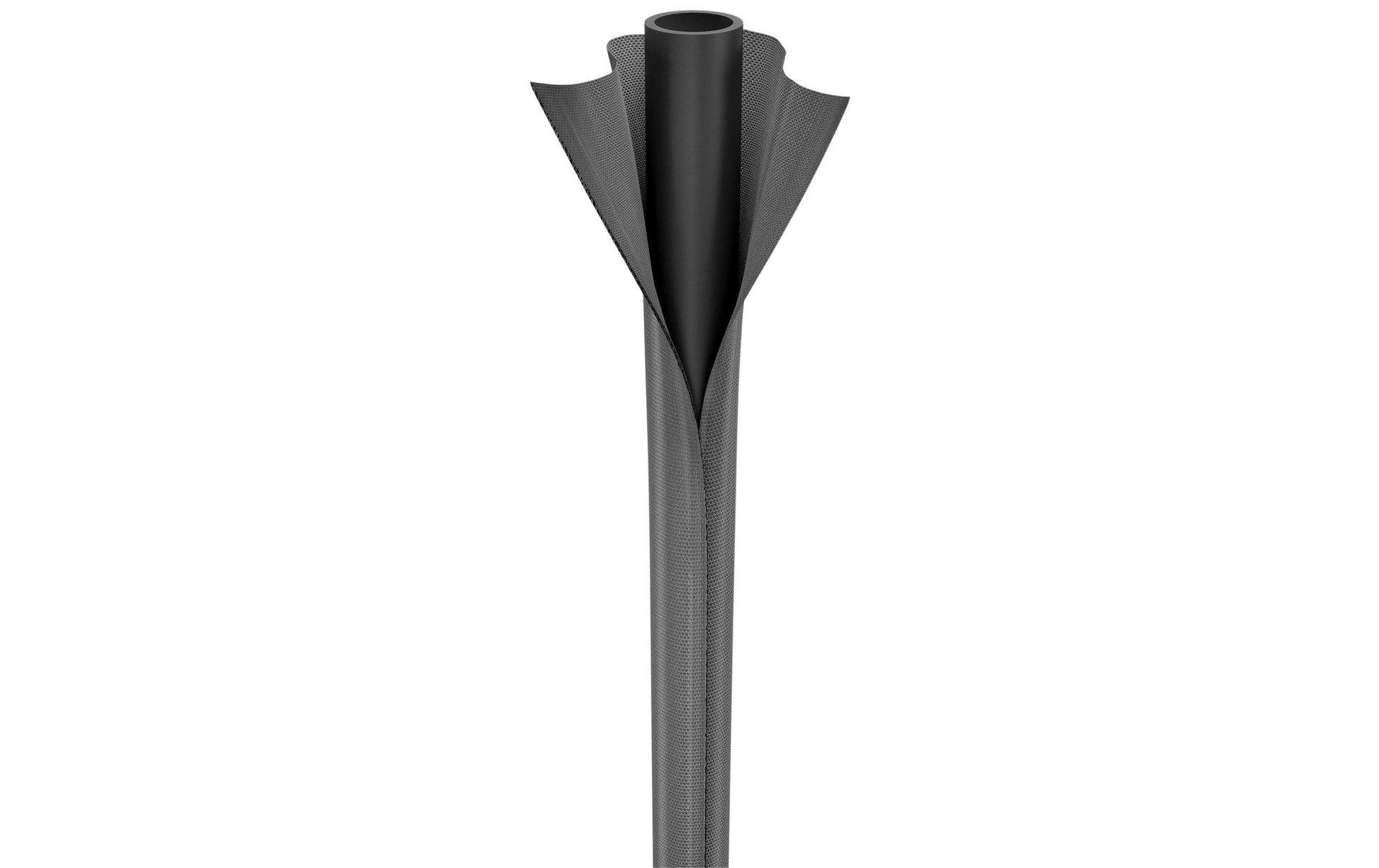 Gardena Gartenschlauch Liano – 20 m, Ø 13 mm, PVC/Textil, Grau/Schwarz/Orange, max. 22 bar