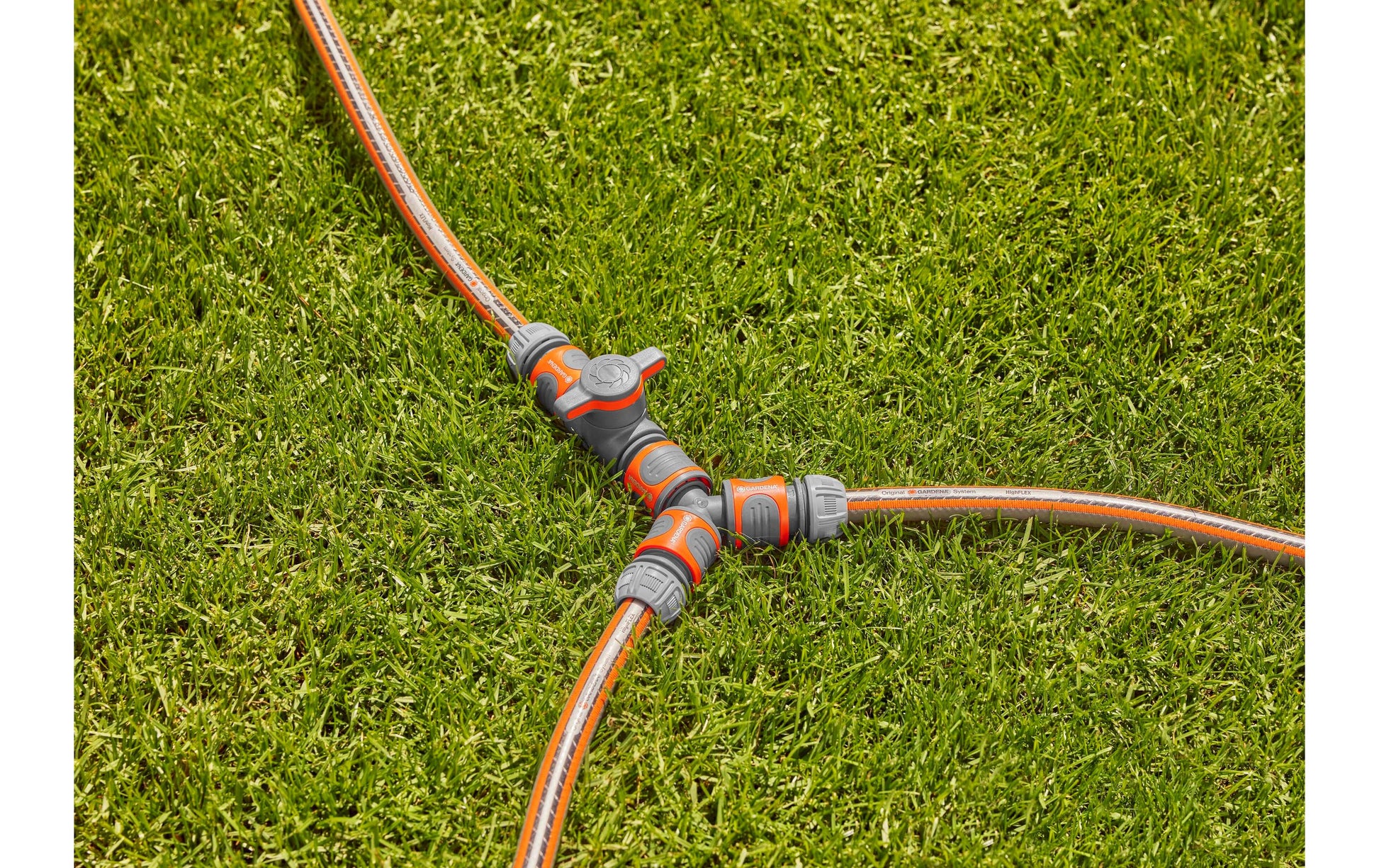 Gardena Regulierventil – Kunststoff, Grau, Orange, für Tropfbewässerungssystem