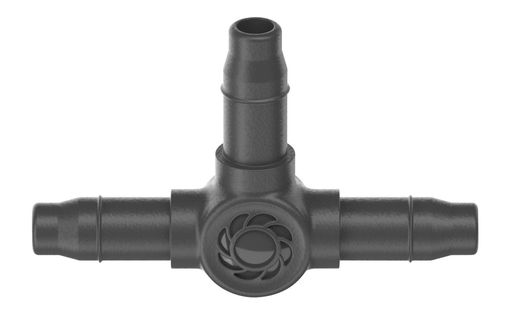 Gardena T-Stück – Ø 4,6 × 36 mm, Kunststoff, Grau, 10 Stk., für Micro-Drip-System