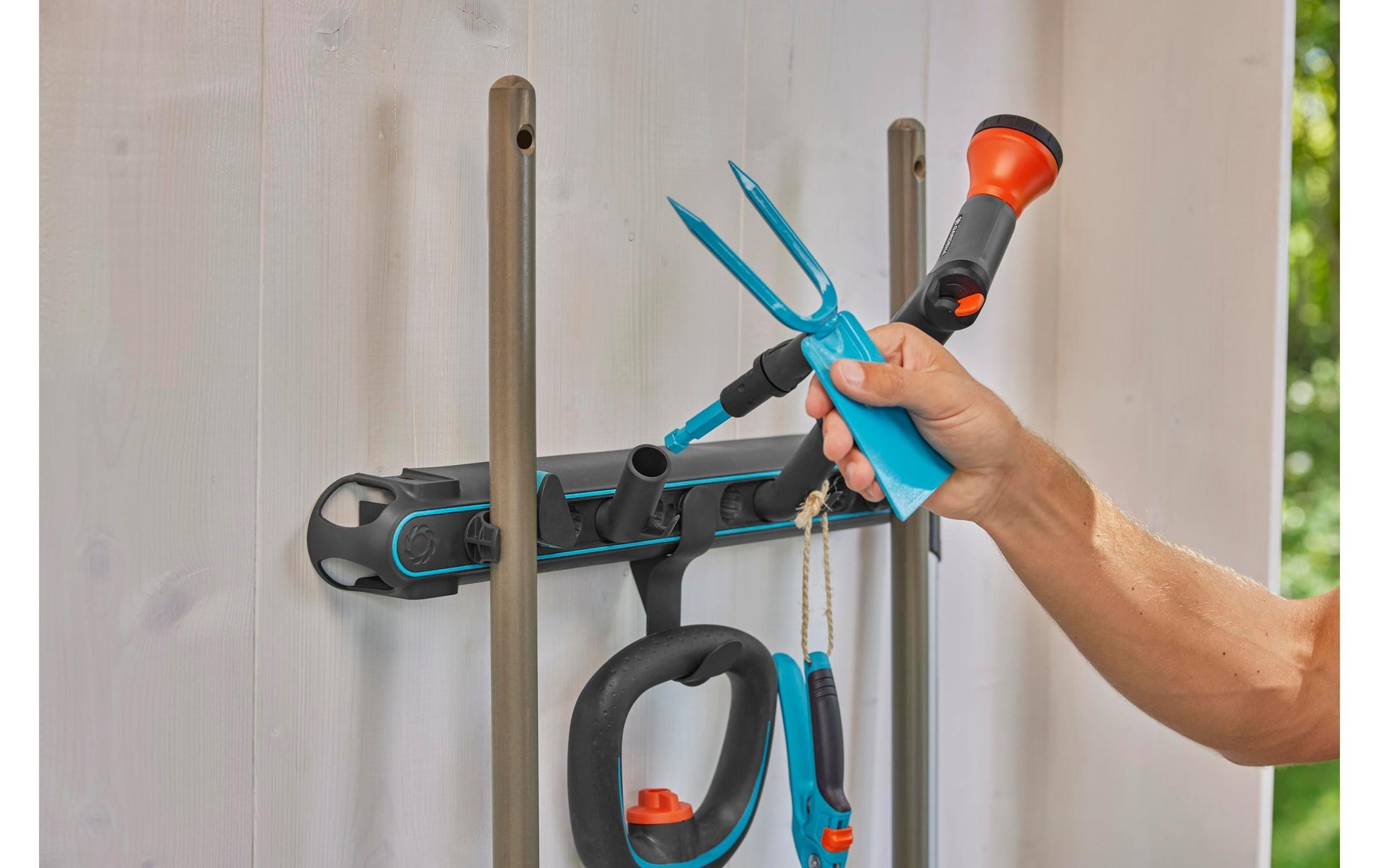 Gardena Einzelstecker 114×26×70 mm – für Tropfbewässerungssystem – Kunststoff – Grau