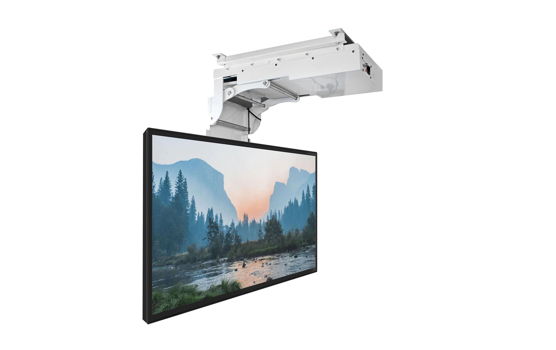 Multibrackets 9585 – Deckenhalterung, neigbar, bis 70", VESA 400×600, bis 50 kg, motorisiert, weiss