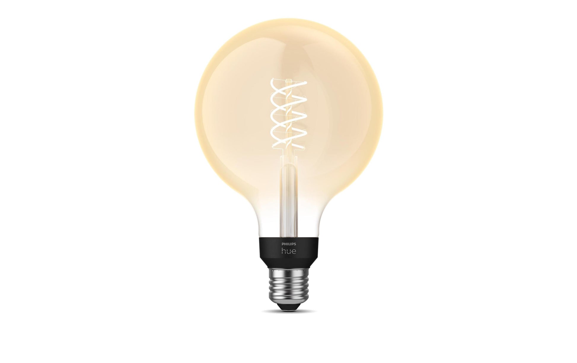 Philips by Signify Philips Hue Smart-Leuchtmittel E27 Weiss – 550 lm, 2100 K, App, dimmbar
