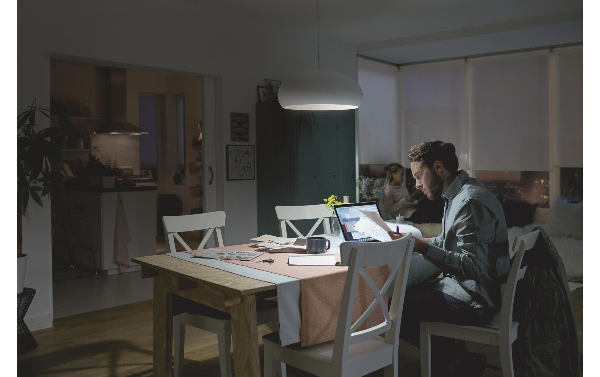 Philips by Signify Philips LED-Leuchtmittel E27 A-Form – Kaltweiss 6500 K, 470 lm, 4,5 W – 1 Stk.