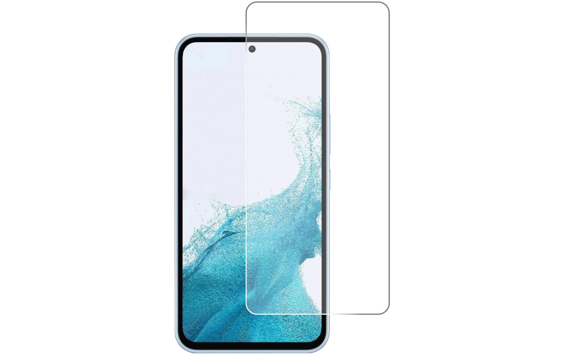 4smarts Displayschutz (Panzerglas), Full Cover – für Galaxy A34 5G