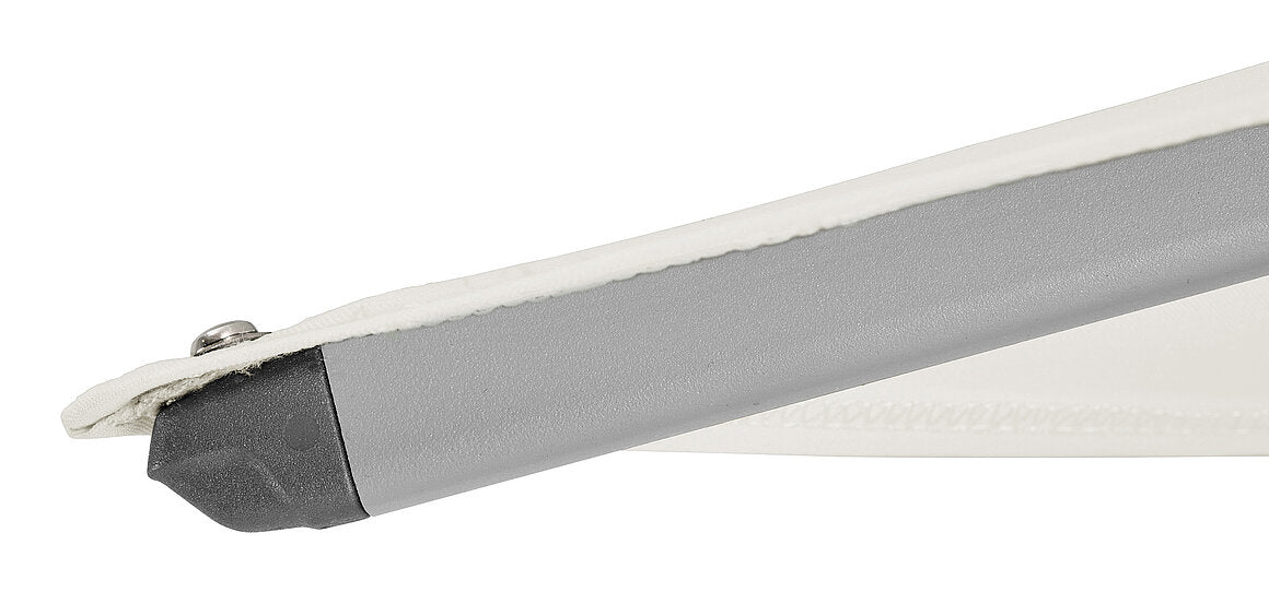 Suncomfort by Glatz Stockschirm Pop UP – 250×200 cm – Graubraun – höhenverstellbar, neigungsverstellbar