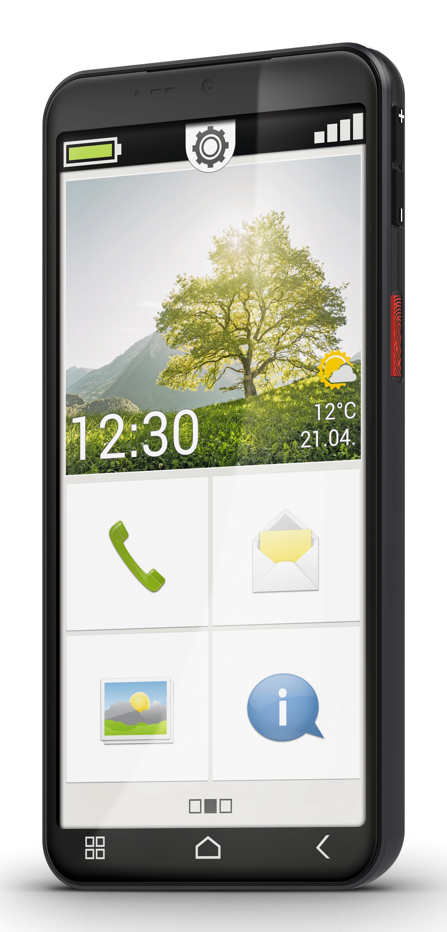 Emporia ME.7 – 5,5" – 128 GB – Schwarz