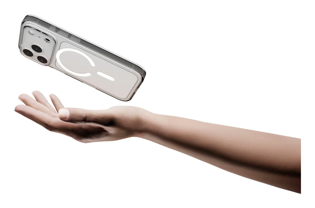 Cellularline Ultra Slim Mag Backcover – für Apple iPhone 18 Pro, Kunststoff, Transparent, kratzresistent