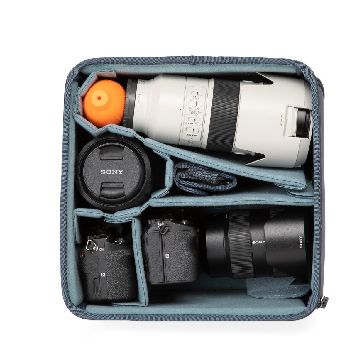 Shimoda Core Unit Medium DSLR V2 Innentasche – Aluminium/EVA – für Action X50, X70, Carry-On Roller und andere – Blau