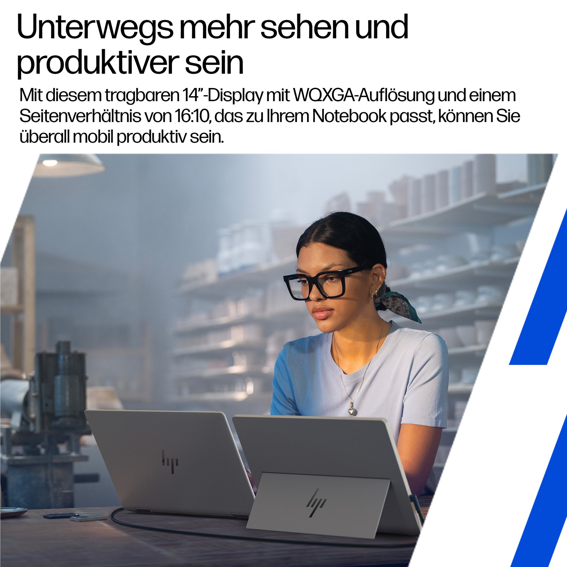 HP Series 5 Pro 514Pn – 14", 2560 × 1600, IPS Schwarz, USB-C 65 W
