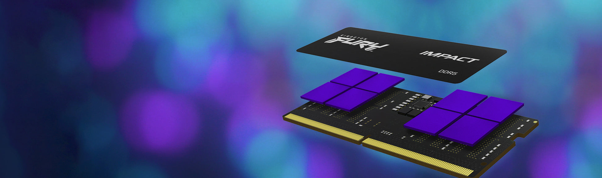 Kingston Technology Kingston FURY Impact – 16 GB DDR5 SO-DIMM, 4800 MT/s (KF548S38IB-16)