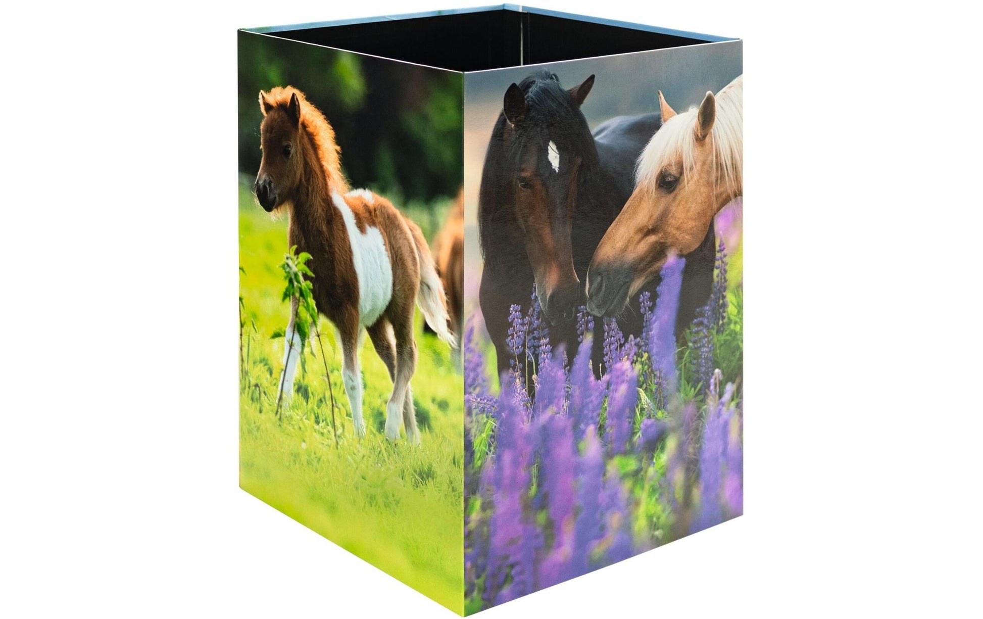 Herma – Papierkorb – 15 l – Karton, braun – B × H × T 220 × 315 × 230 mm
