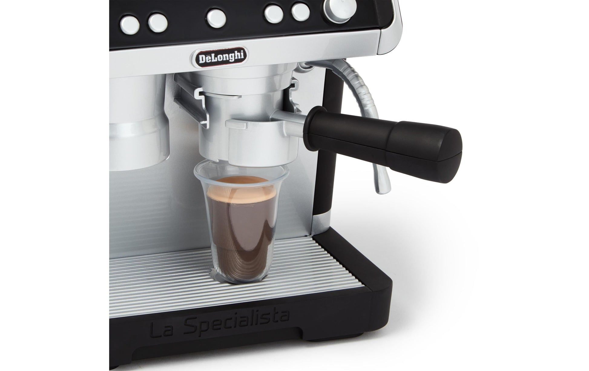 Casdon Spielzeug-Kaffeemaschine – Barista – batteriebetrieben, 2 × AAA – 16 × 28,5 × 25 cm – 1 Stück – ab 3 J.