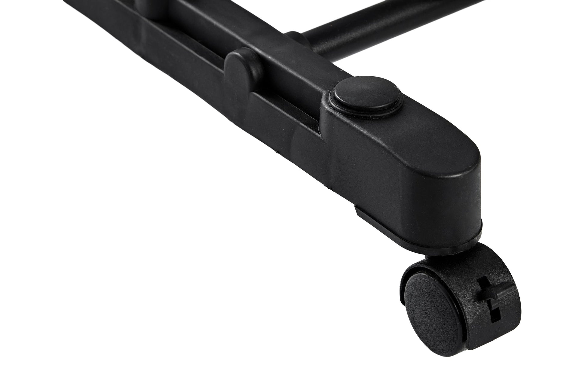 Schou Garderobenständer (verstellbar, 10 kg Tragkraft) – Metall/Kunststoff – schwarz – 1700 mm