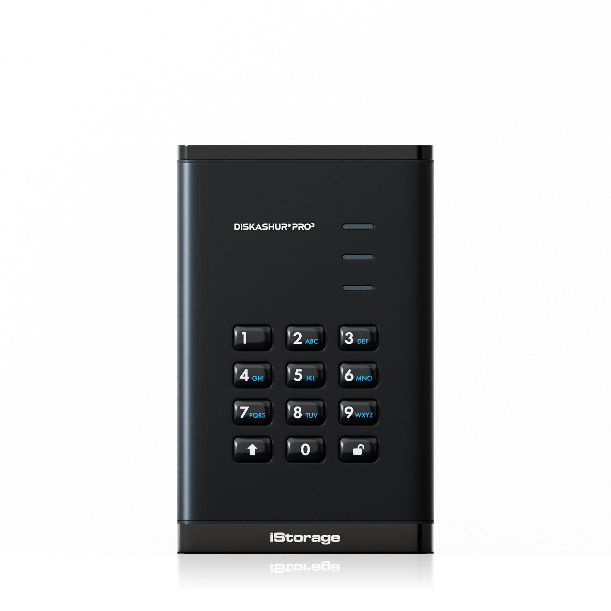 iStorage diskAshur Pro3 4 TB – 2,5" SSD, USB 3,2 Gen 1